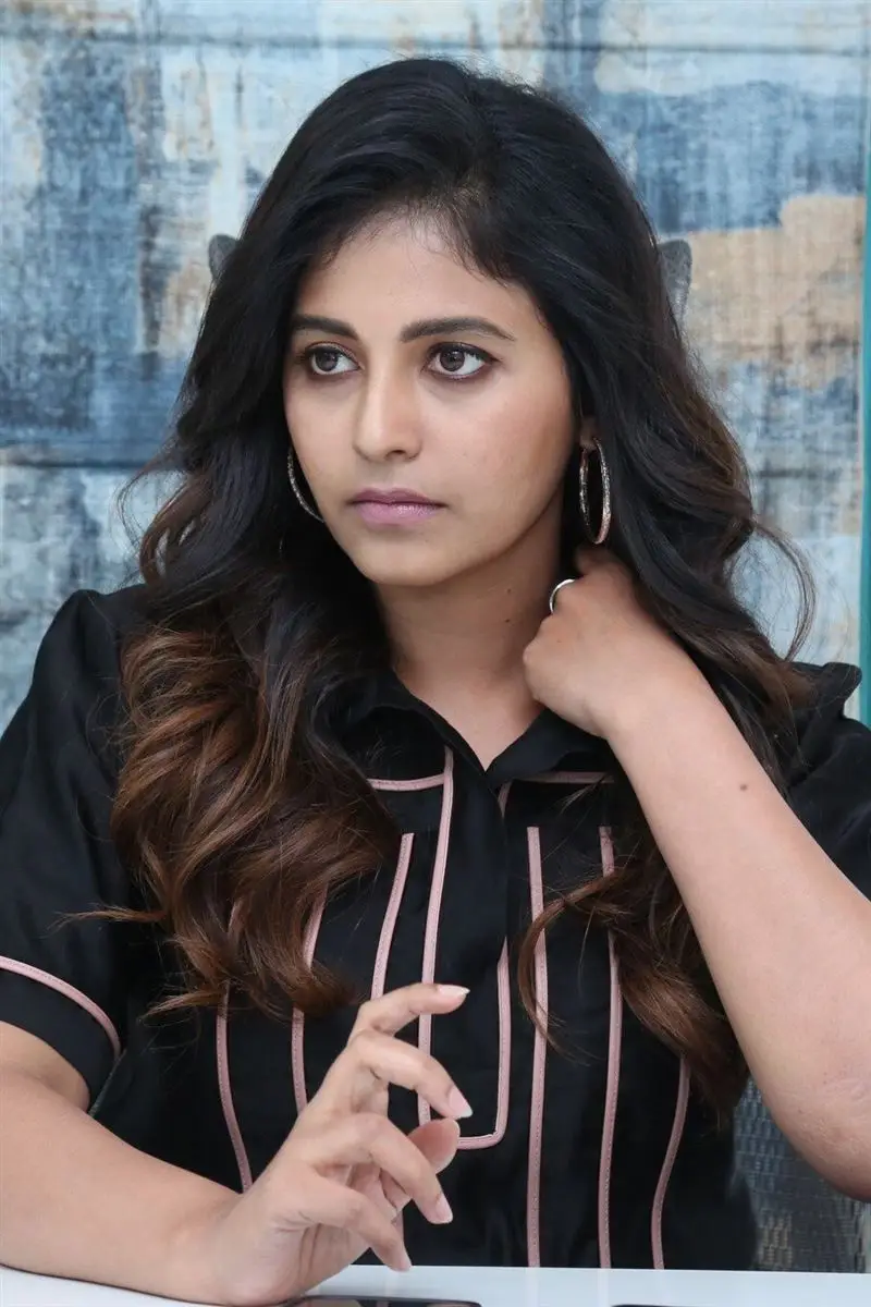 Anjali Stills in Beautiful Black Dress